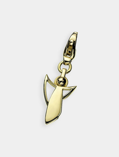 Schutzengel Charm 585 Gelbgold poliert
